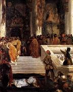 Eugene Delacroix The Execution of Doge Marino Faliero Germany oil painting artist